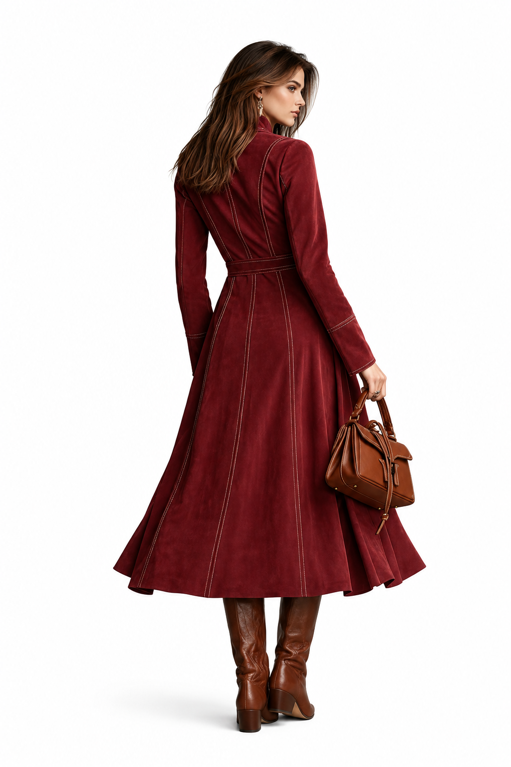Vestido Valentina Mocha